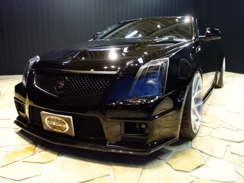 キャデラック CTS V 6.2Ｌスーパー純正チャージャー付クーペ 実走行証付 中古車 情報 | garage CREW CAB